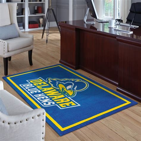 Addison Rugs Campus 5 x 8 Blue Indoor Sports Area Rug in the Rugs ...