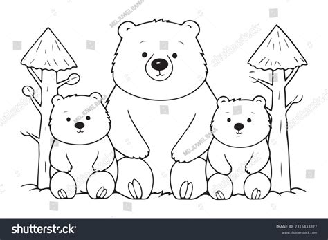 Bear Coloring Pages