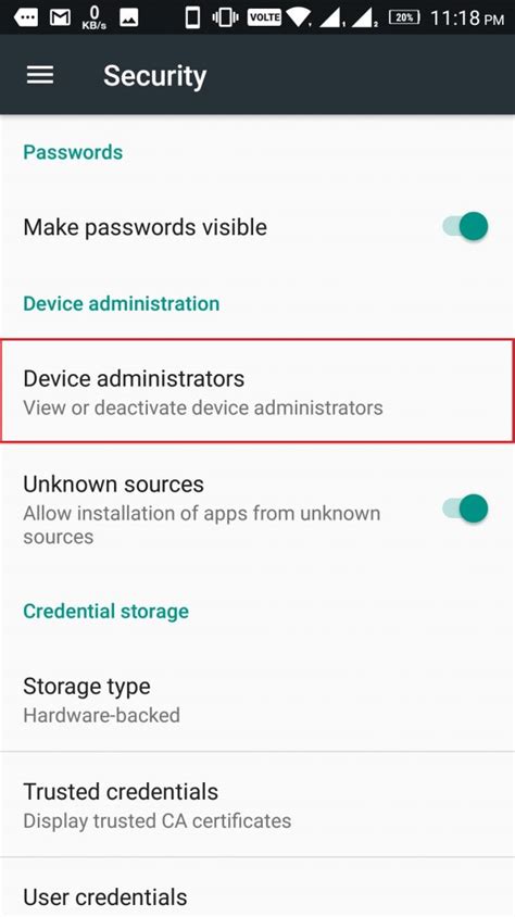 Image result for How to Remove Admin in Android Device