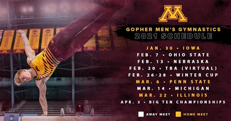 Minnesota Golden Gophers Winter Schedules Announced - The Daily Gopher