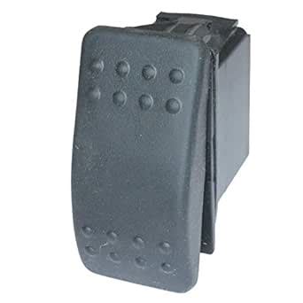 2 Position DC Rocker Switch Single Pole Double Throw SPDT ON/ON A & B ...