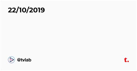 22/10/2019 — Teletype