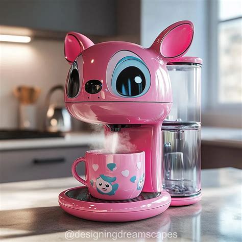 Stitch Coffee Maker: Brewing Joy with an Alien Twist