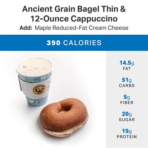 Einstein Bagels Menu Nutrition