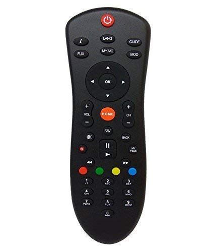 Buy DTH Remote, Compatible for Dish TV HD SD DTH STB with Recording ...