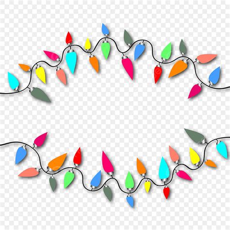 Clip Art Christmas Lights Border