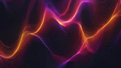 Abstract polygon wave background concept of interconnected dots and ...