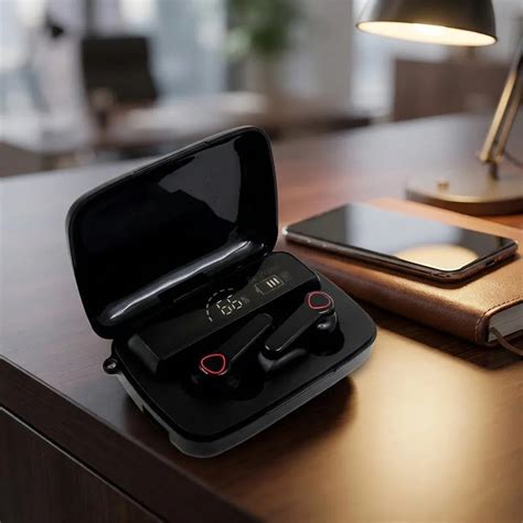 Wireless LED Display EarbudsWireless Earbuds with LED Display | Touch ...