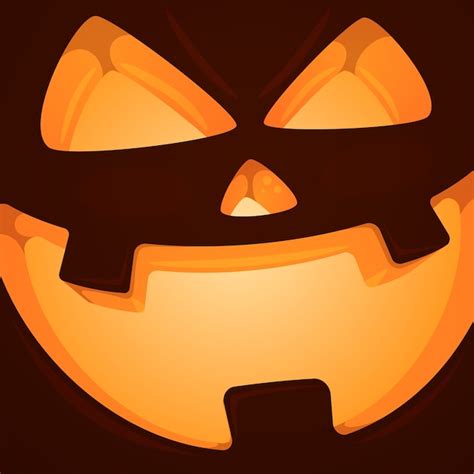 Horror face | Premium Vector