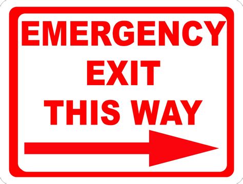 Image result for Cool Exit Sign