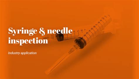 Image result for Syringe Visual Inspection
