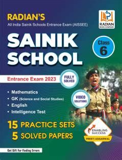 Sainik School Practice Sets Class 6 with Solved Papers for Entrance ...
