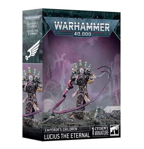 Warhammer 40K: Emperor's Children Lucius the Eternal - Valhalla Hobby