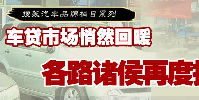 车贷市场诸侯混战 银行纷纷谨慎“回头”-搜狐汽车