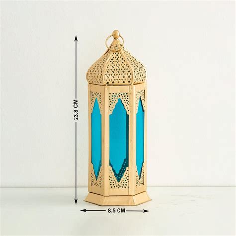Buy Corsica Metal Tall Moroccan Lantern from Corsica by Home Centre at ...