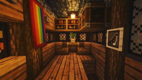 Cottage Core Minecraft House Interior