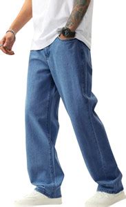POSHAX Loose Fit Men Blue Jeans - Buy POSHAX Loose Fit Men Blue Jeans ...