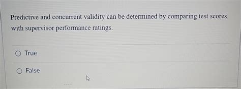 Image result for Concurrent Validity vs Predictive Validity
