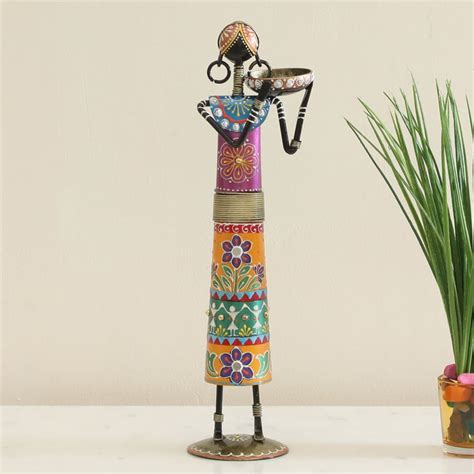 Buy VEDAS Mystical India Metal Doll Figurine from Vedas at just INR 1899.0