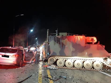 韓2男2女暗夜駕SUV「高速衝撞」美軍裝甲車 車體全毀4死1傷 | ETtoday國際新聞 | ETtoday新聞雲