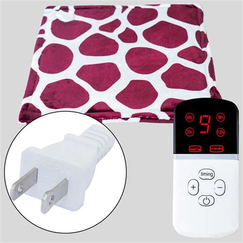 Yoloke Small Heated Blanket Portable Electric Blanket Throw Soft ...