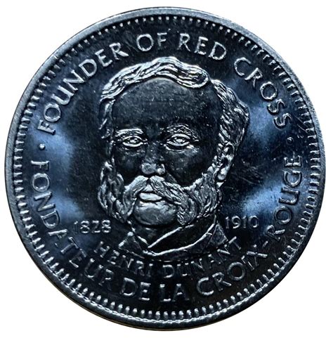 Medal - Founder of Red Cross - Canada – Numista