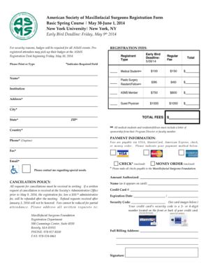 Fillable Online maxface Download Registraion Form - The American ...