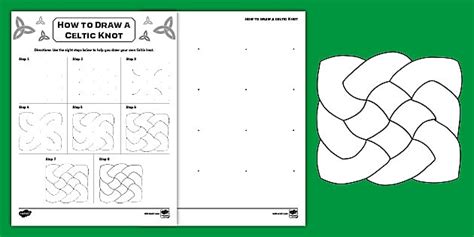Celtic Knot Template | 6th Grade Resource | Twinkl USA