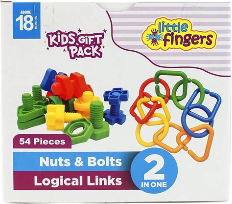 Buy Giggles Funskool Giggles - Nuts And Bolts,Interlocking Educational ...