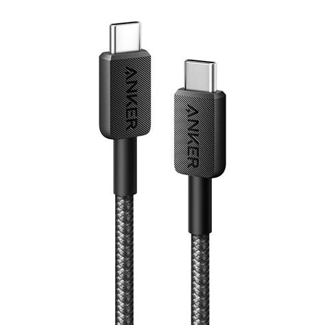 Anker 322 USB-C to USB-C 1.8m Cable (Black) | Anas-IQ