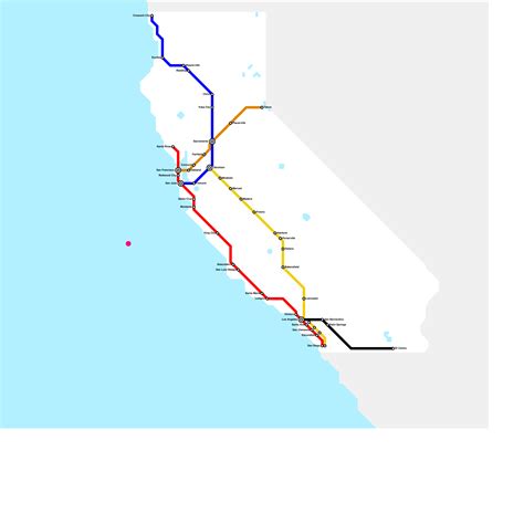California - Metro Map Maker