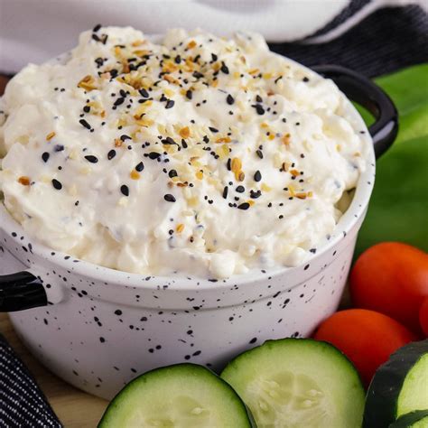 Everything Bagel Dip - Upstate Ramblings