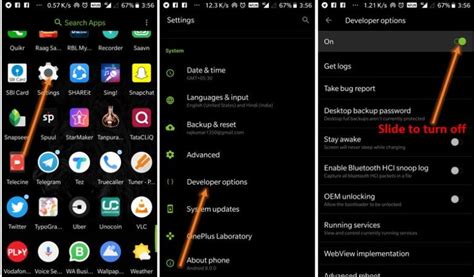 Image result for Disable Developer Options