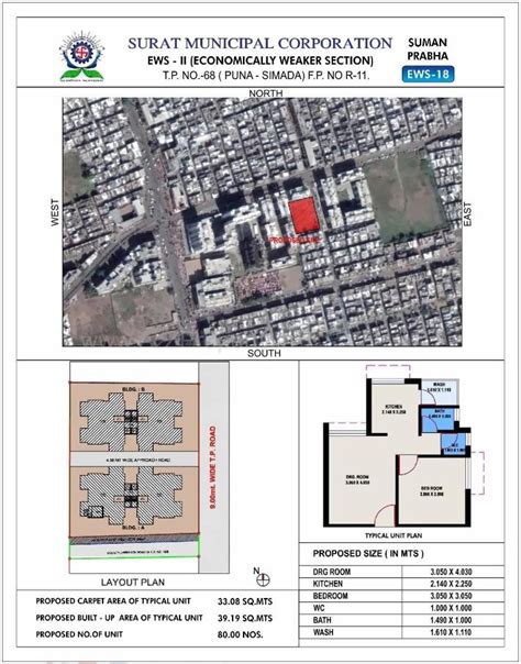 Construction Of 80 Dus Of Ews Type At T P 68(puna Simada) F P R 11 ...