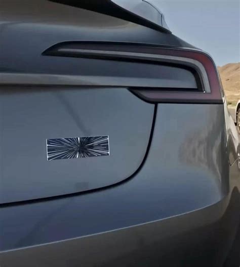 TESLA Model 3 Performance Emblem PLAID Logo Badge Black Model OEM Size 2024 - Etsy