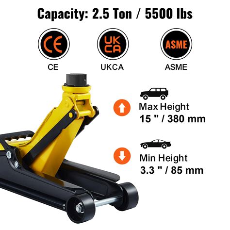 Low Profile Floor Jack 2 Ton