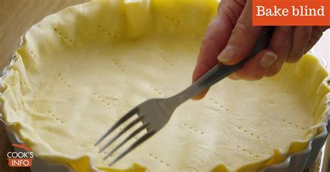 Image result for How to Use Baking Blind Method of Cooking