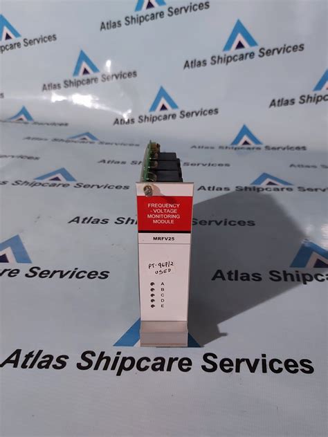 MEGACON MRFV25E FREQUENCY-VOLTAGE MONITORING MODULE – Atlas Shipcare ...