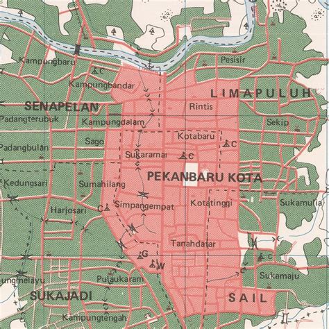 Pekanbaru (0816-52) Map by Badan Informasi Geospasial | Avenza Maps
