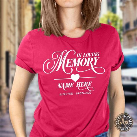 10 Memorial T-Shirt Ideas | Ever Loved