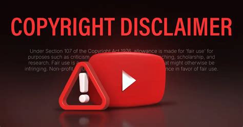 YouTube Copyright Disclaimer: How to Write & Examples