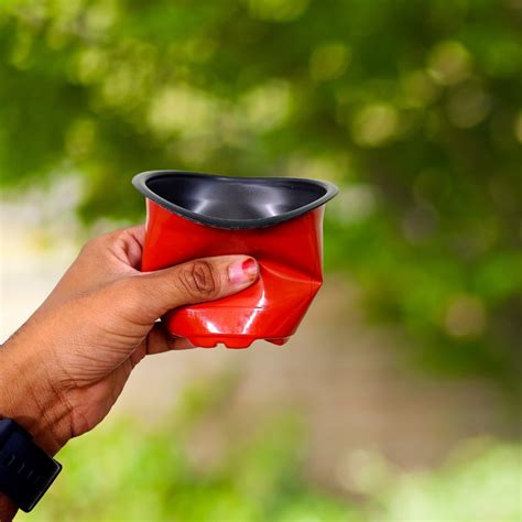 Thermoform Pot-4 Terracotta Color (Set of 20) (10cm)