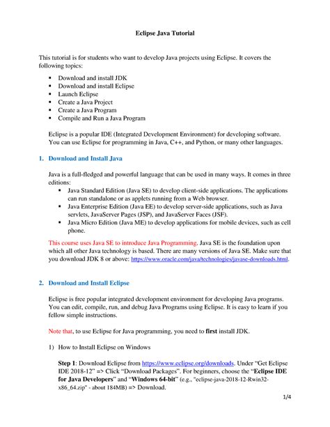 Image result for Java Tutorials for Eclipse Version 4.22.0