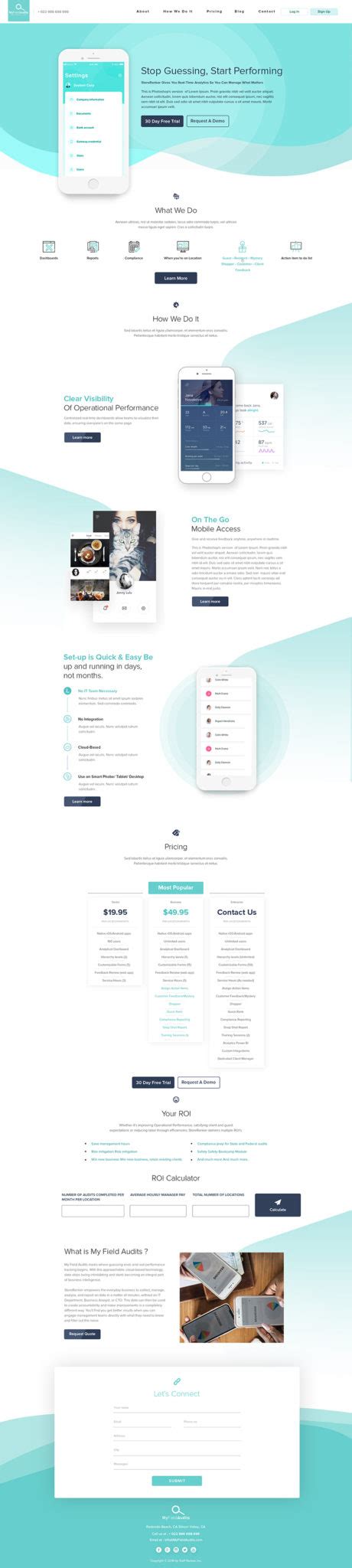Graphical-uiux web design for Digital Audit Inspection - Hih7 Webtech ...