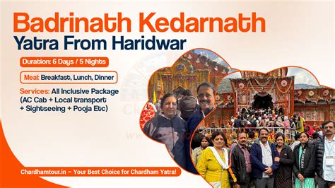 Badrinath Kedarnath Do Dham Yatra Package from Haridwar