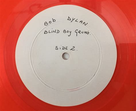 Lot 124 - BOB DYLAN - BLIND BOY GRUNT/BIOGRAPH LPs