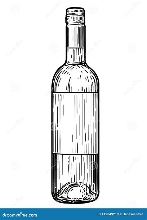 Drawing Wine Bottles