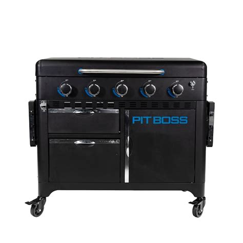 Pit Boss Ultimate 36" 5 -Burner Liquid propane Flat Top Grill in the ...
