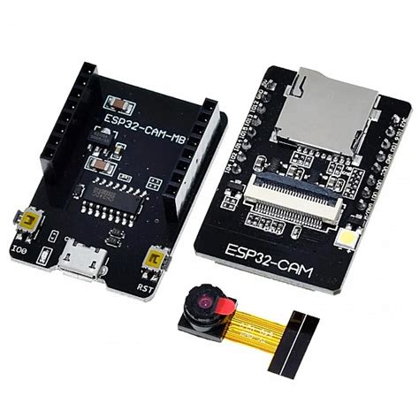 ESP32 CAM + ESP32-CAM-MB Micro USB Download Module