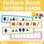 Image result for Pattern Block Cards Printable